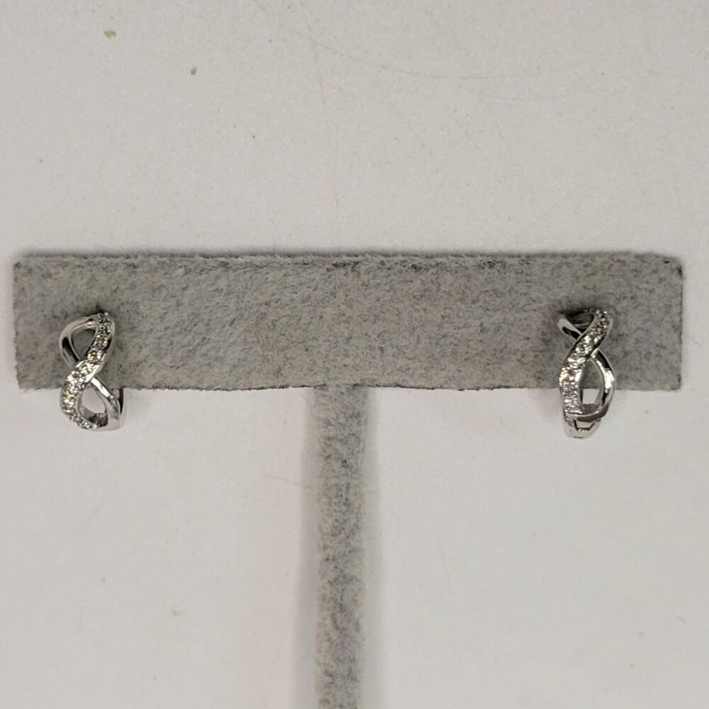 New! Infinity Hoop Earrings